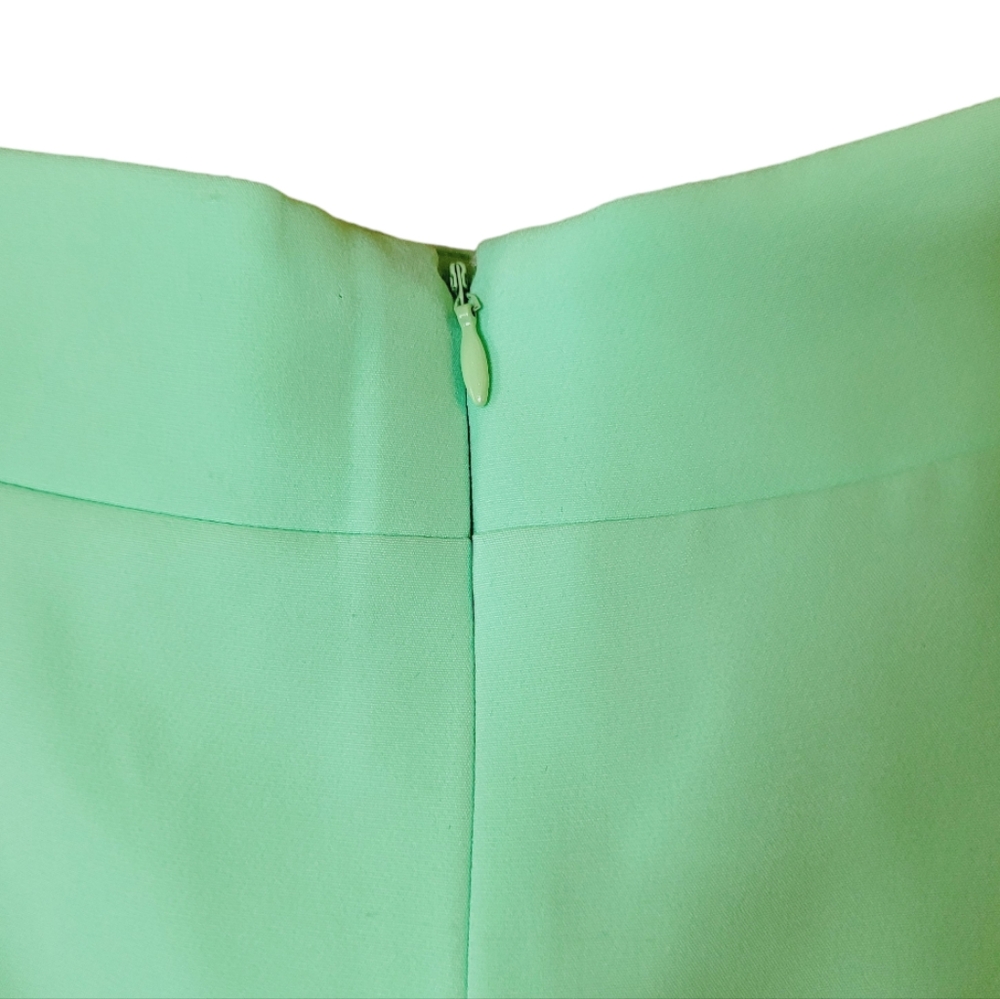 NEW Walter Baker Katarina Mini Skirt, Mint Green 6 - Picture 5 of 16